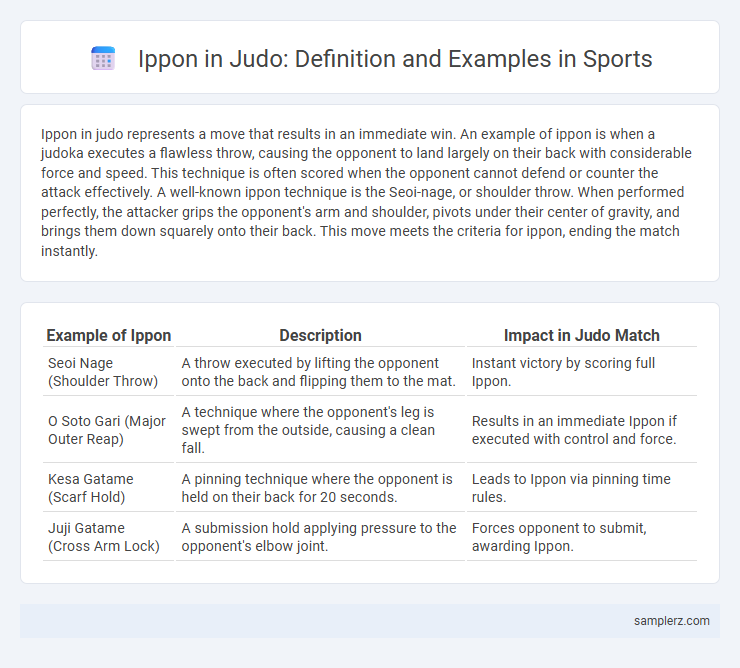 Ippon in Judo: Definition and Examples in Sports