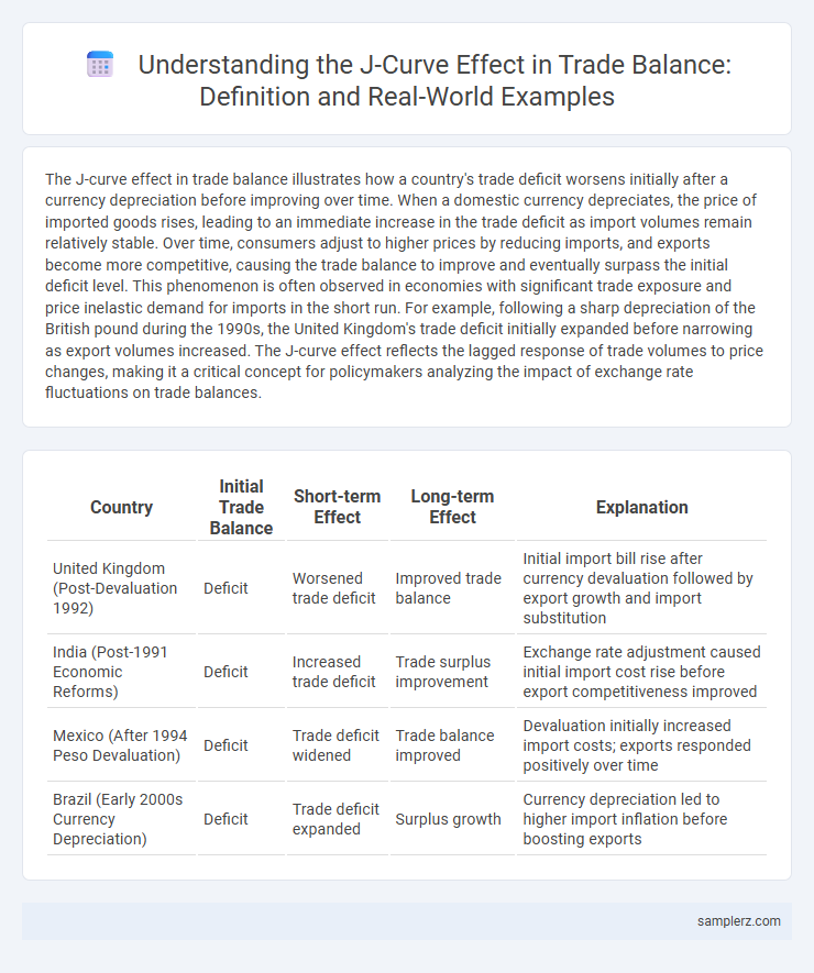 Understanding the J-Curve Effect in Trade Balance: Definition and Real-World Examples