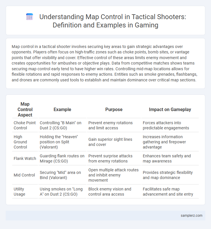 Understanding Map Control in Tactical Shooters: Definition and Examples in Gaming