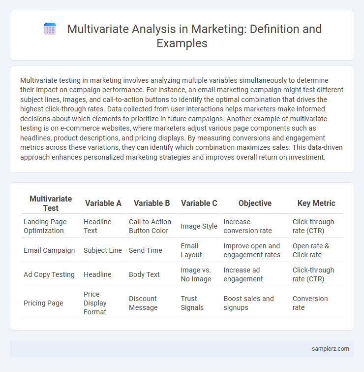 Multivariate Analysis in Marketing: Definition and Examples