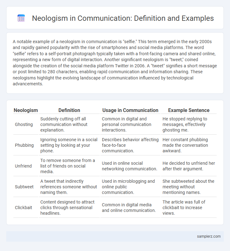 Neologism in Communication: Definition and Examples