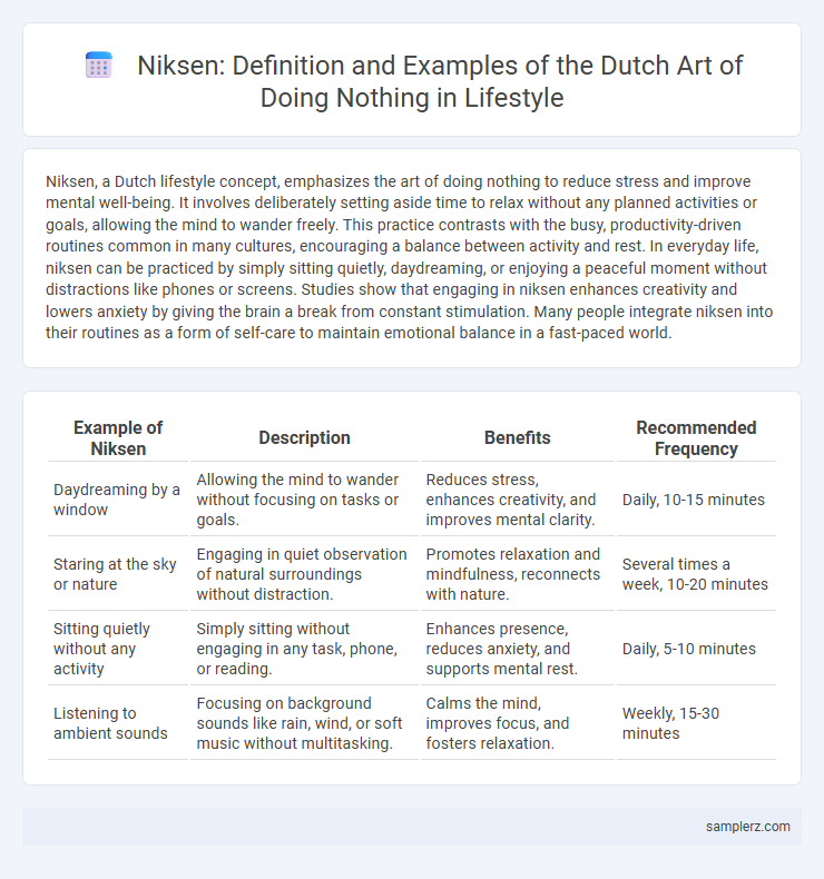 Niksen: Definition and Examples of the Dutch Art of Doing Nothing in Lifestyle