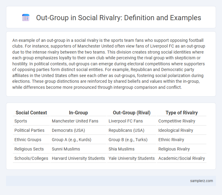 Out-Group in Social Rivalry: Definition and Examples