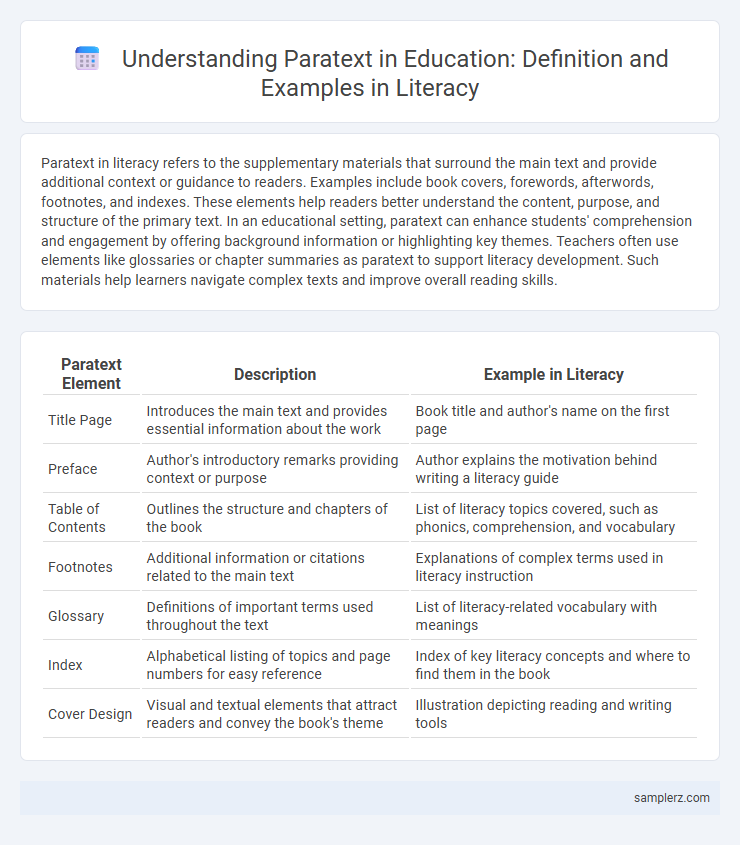 Understanding Paratext in Education: Definition and Examples in Literacy