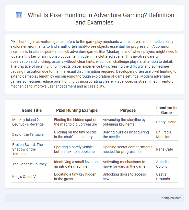 What Is Pixel Hunting in Adventure Gaming? Definition and Examples