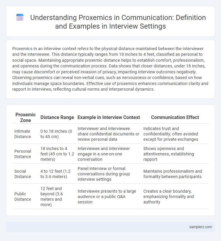 Understanding Proxemics in Communication: Definition and Examples in Interview Settings