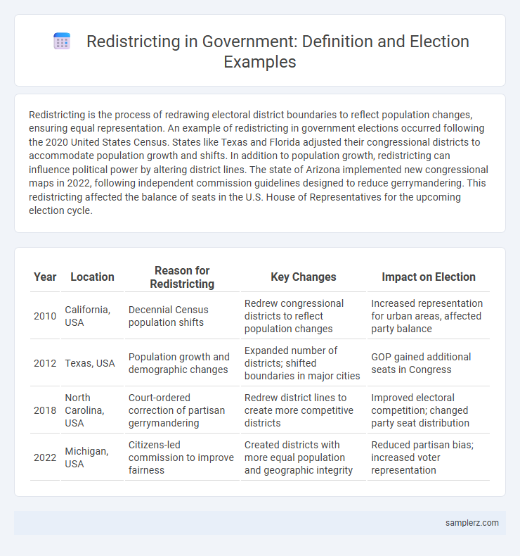 Redistricting in Government: Definition and Election Examples