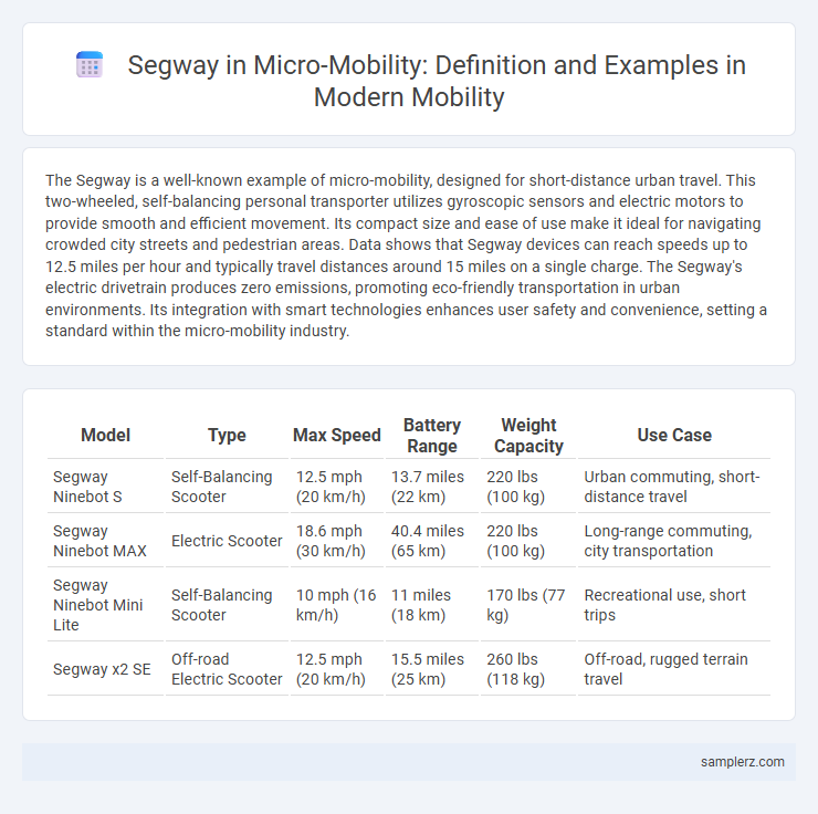 Segway in Micro-Mobility: Definition and Examples in Modern Mobility