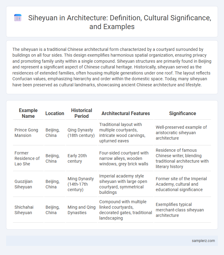 Siheyuan in Architecture: Definition, Cultural Significance, and Examples