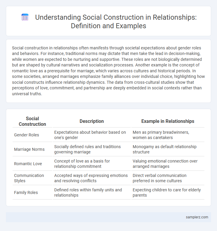 Understanding Social Construction in Relationships: Definition and Examples