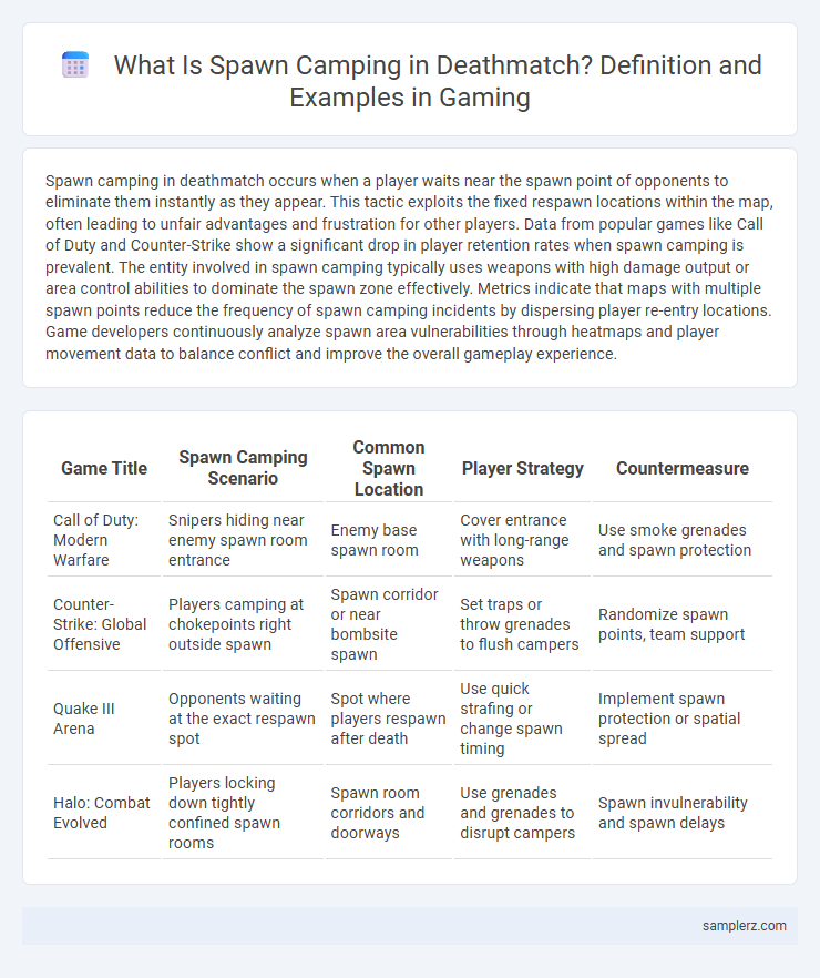 What Is Spawn Camping in Deathmatch? Definition and Examples in Gaming