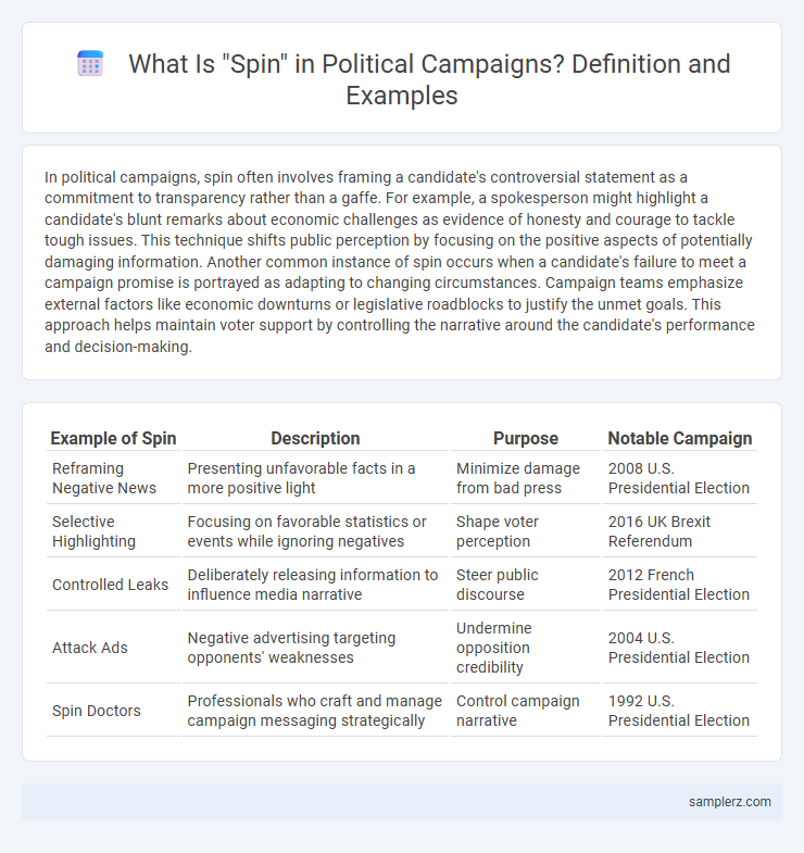 What Is Spin in Political Campaigns? Definition and Examples