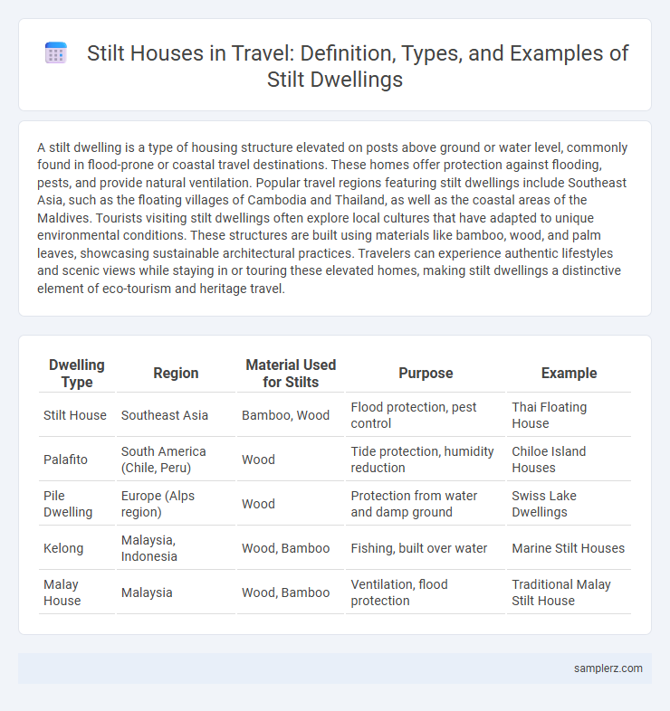 Stilt Houses in Travel: Definition, Types, and Examples of Stilt Dwellings