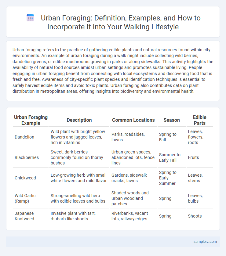 Urban Foraging: Definition, Examples, and How to Incorporate It Into Your Walking Lifestyle