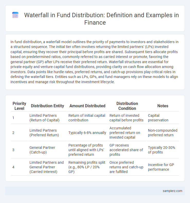 Waterfall in Fund Distribution: Definition and Examples in Finance