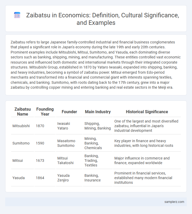 Zaibatsu in Economics: Definition, Cultural Significance, and Examples