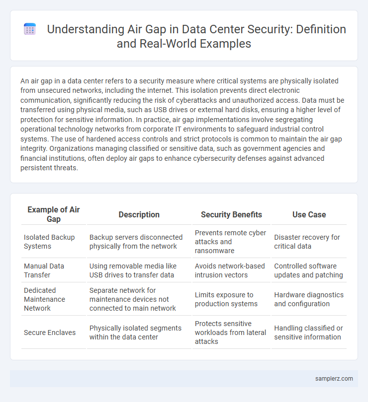 Understanding Air Gap in Data Center Security: Definition and Real-World Examples