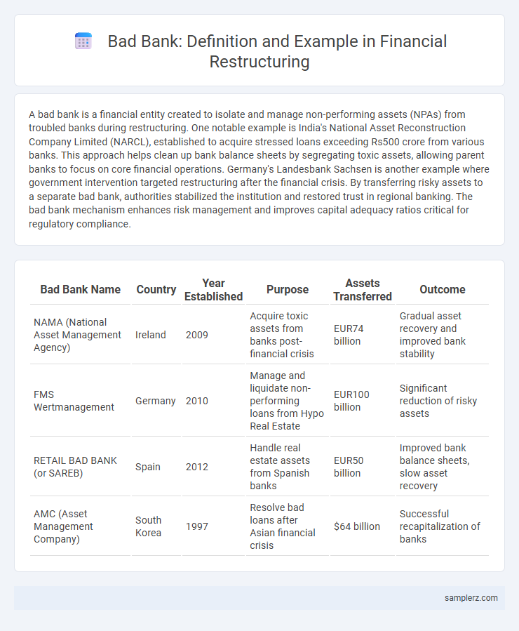 Bad Bank: Definition and Example in Financial Restructuring