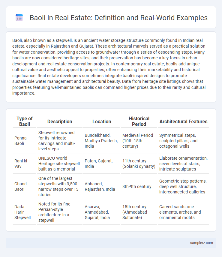 Baoli in Real Estate: Definition and Real-World Examples