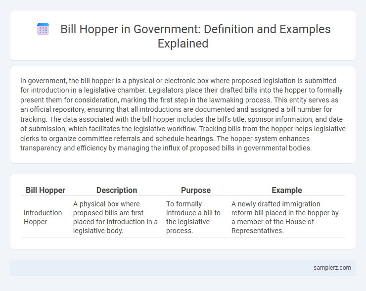 Bill Hopper in Government: Definition and Examples Explained