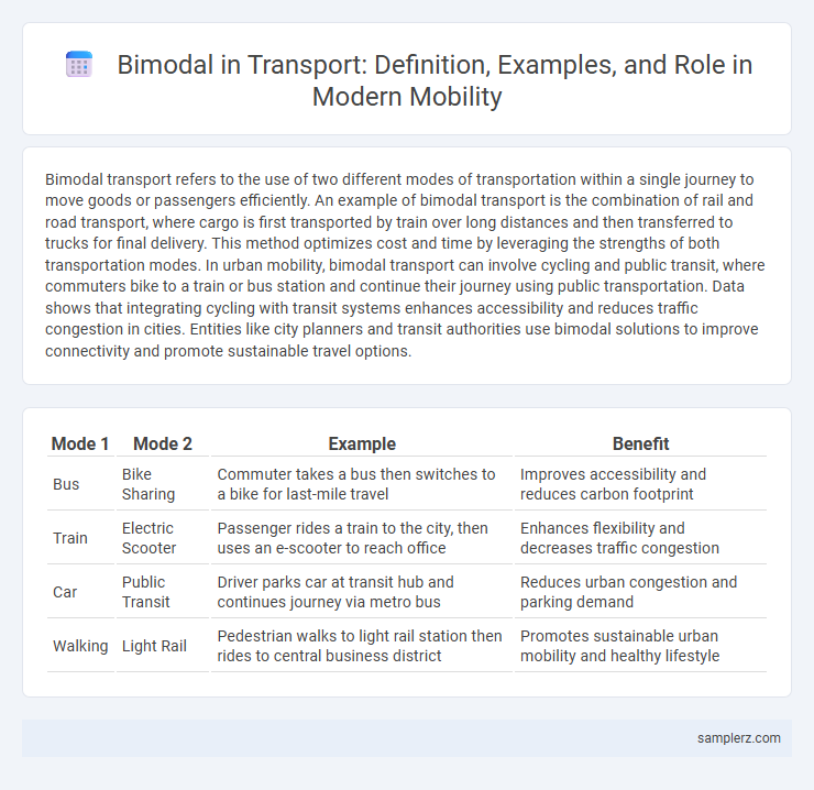 Bimodal in Transport: Definition, Examples, and Role in Modern Mobility