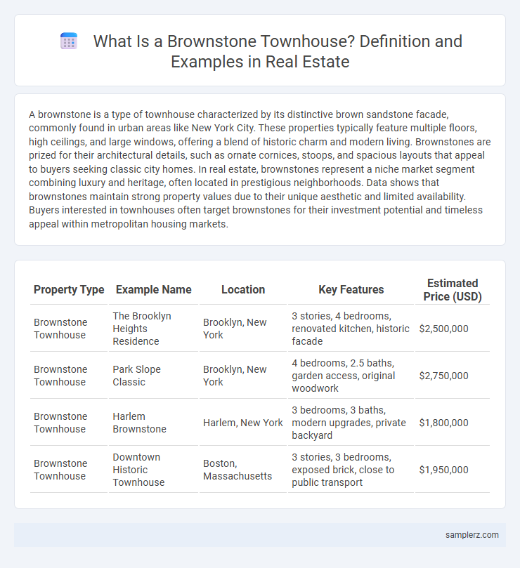 What Is a Brownstone Townhouse? Definition and Examples in Real Estate