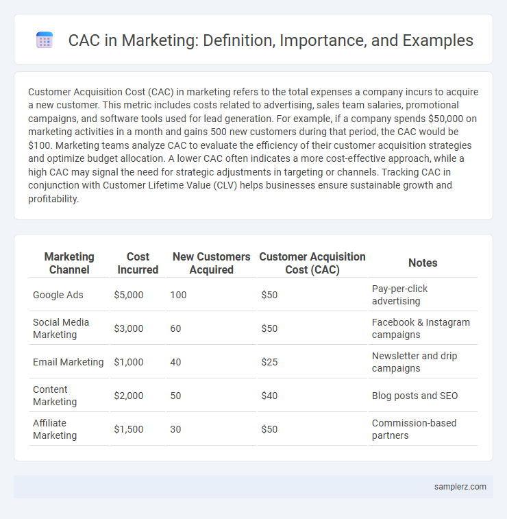 CAC in Marketing: Definition, Importance, and Examples