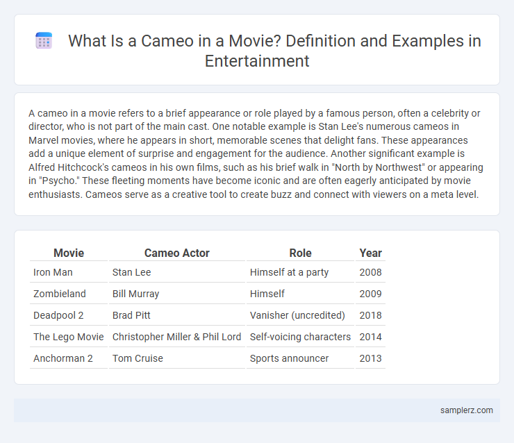What Is a Cameo in a Movie? Definition and Examples in Entertainment
