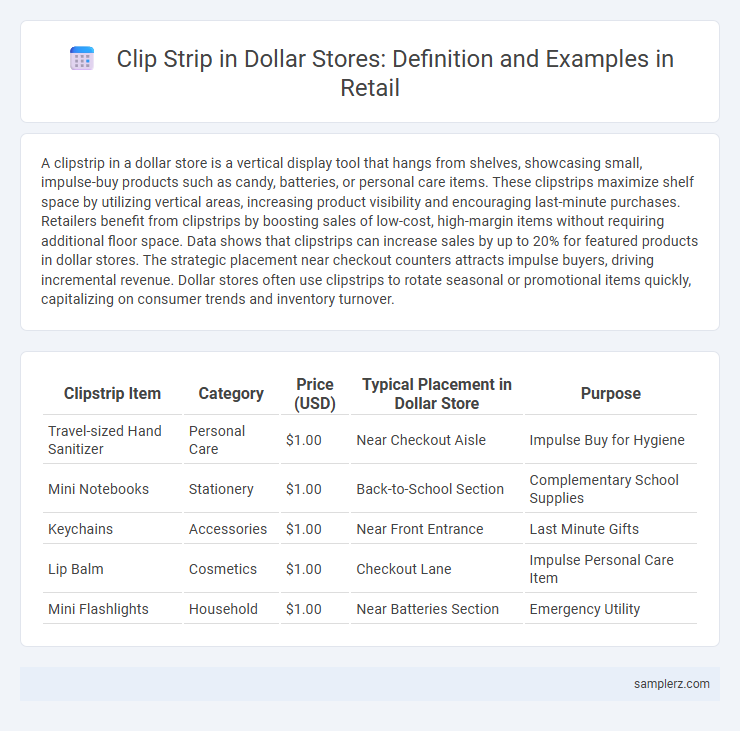 Clip Strip in Dollar Stores: Definition and Examples in Retail