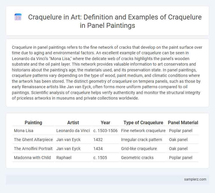 Craquelure in Art: Definition and Examples of Craquelure in Panel Paintings