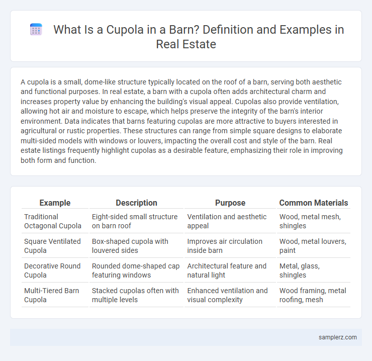 What Is a Cupola in a Barn? Definition and Examples in Real Estate