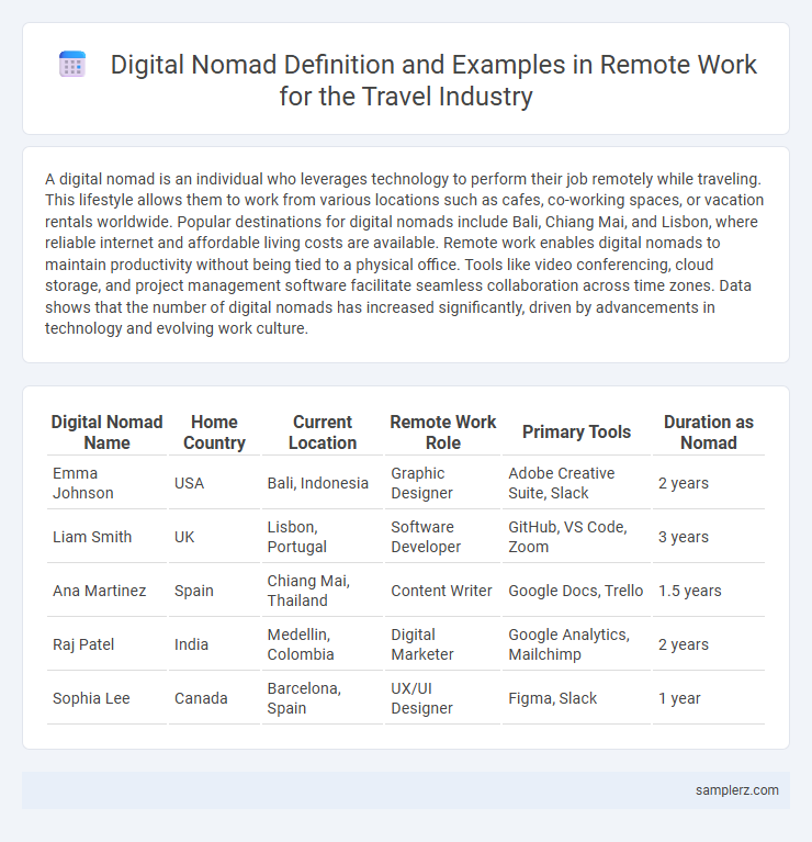 Digital Nomad Definition and Examples in Remote Work for the Travel Industry