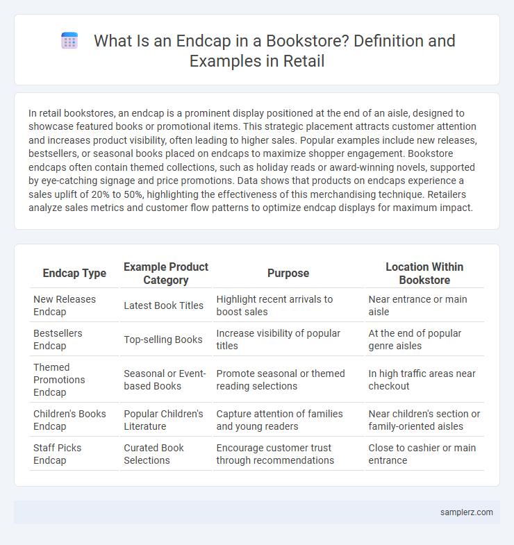 What Is an Endcap in a Bookstore? Definition and Examples in Retail