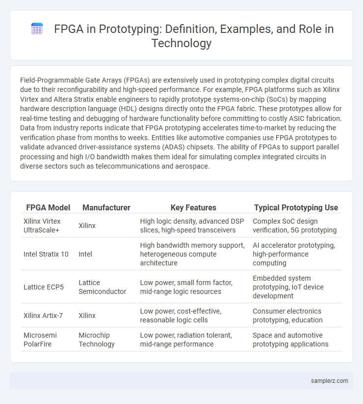 FPGA in Prototyping: Definition, Examples, and Role in Technology