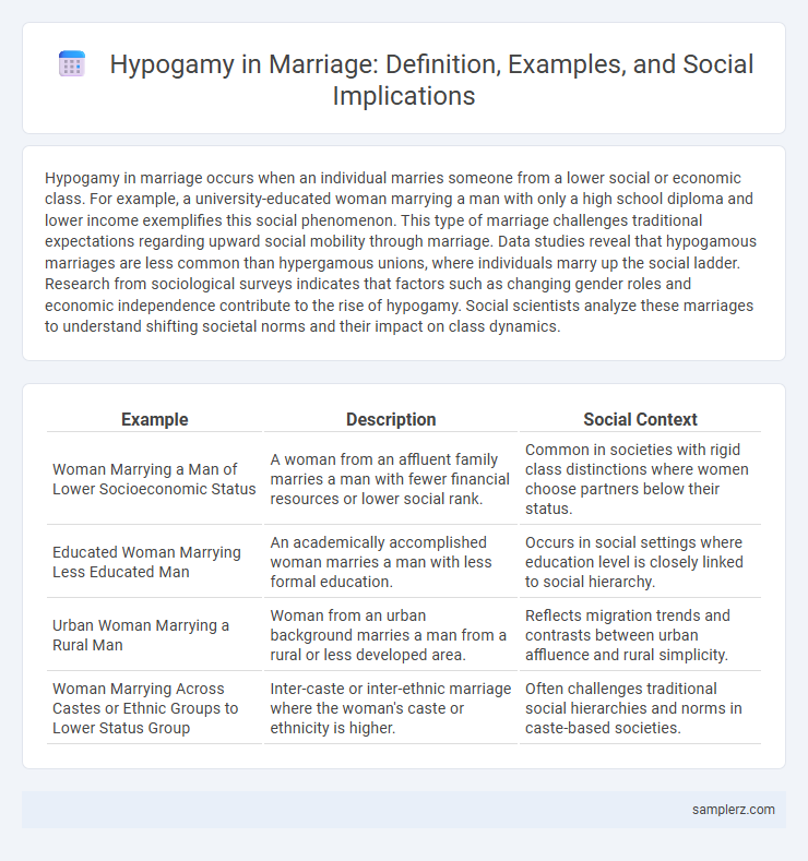 Hypogamy in Marriage: Definition, Examples, and Social Implications