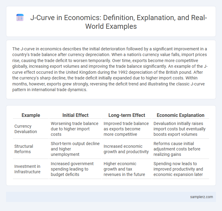 J-Curve in Economics: Definition, Explanation, and Real-World Examples