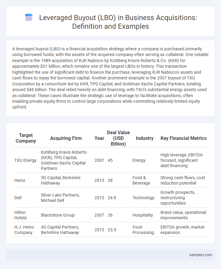 Leveraged Buyout (LBO) in Business Acquisitions: Definition and Examples