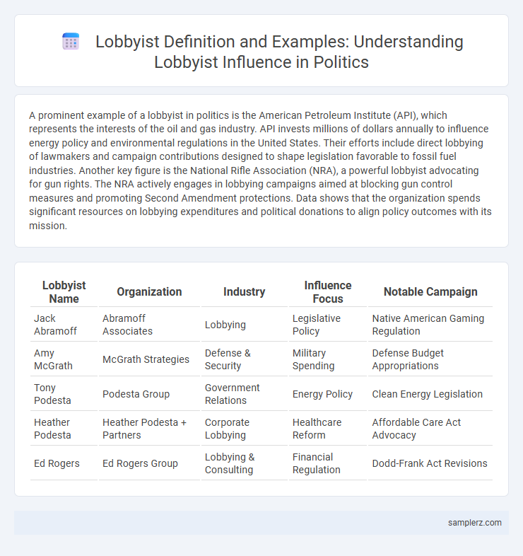Lobbyist Definition and Examples: Understanding Lobbyist Influence in Politics