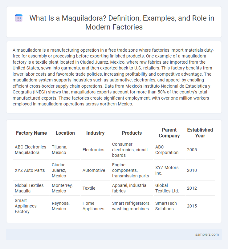 What Is a Maquiladora? Definition, Examples, and Role in Modern Factories