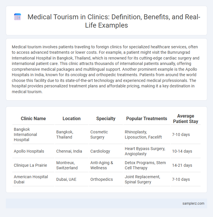 Medical Tourism in Clinics: Definition, Benefits, and Real-Life Examples