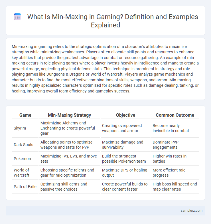 What Is Min-Maxing in Gaming? Definition and Examples Explained
