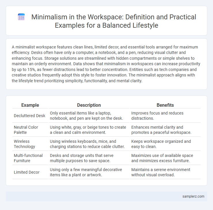 Minimalism in the Workspace: Definition and Practical Examples for a Balanced Lifestyle