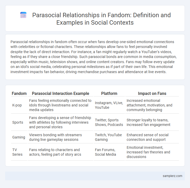 Parasocial Relationships in Fandom: Definition and Examples in Social Contexts