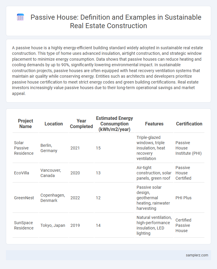 Passive House: Definition and Examples in Sustainable Real Estate Construction