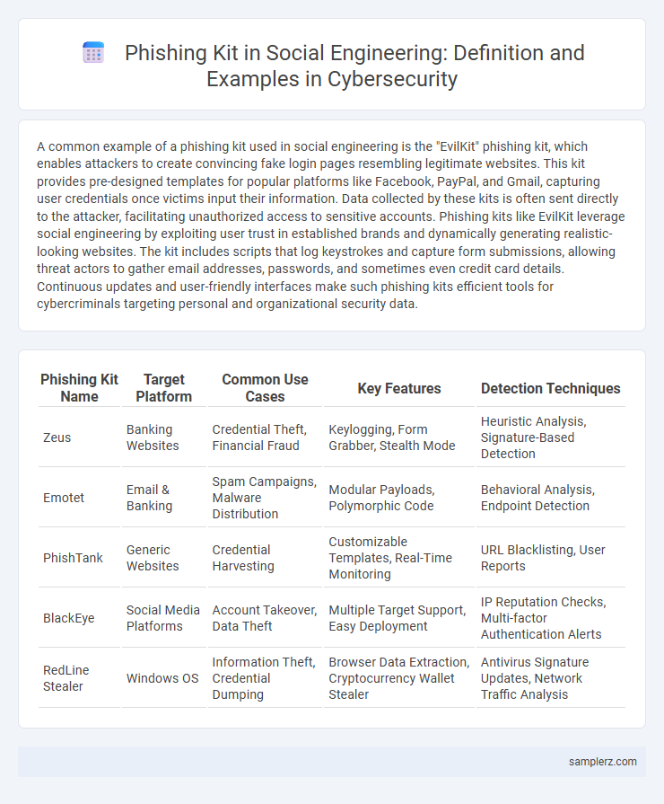 Phishing Kit in Social Engineering: Definition and Examples in Cybersecurity