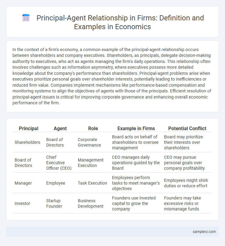 Principal-Agent Relationship in Firms: Definition and Examples in Economics