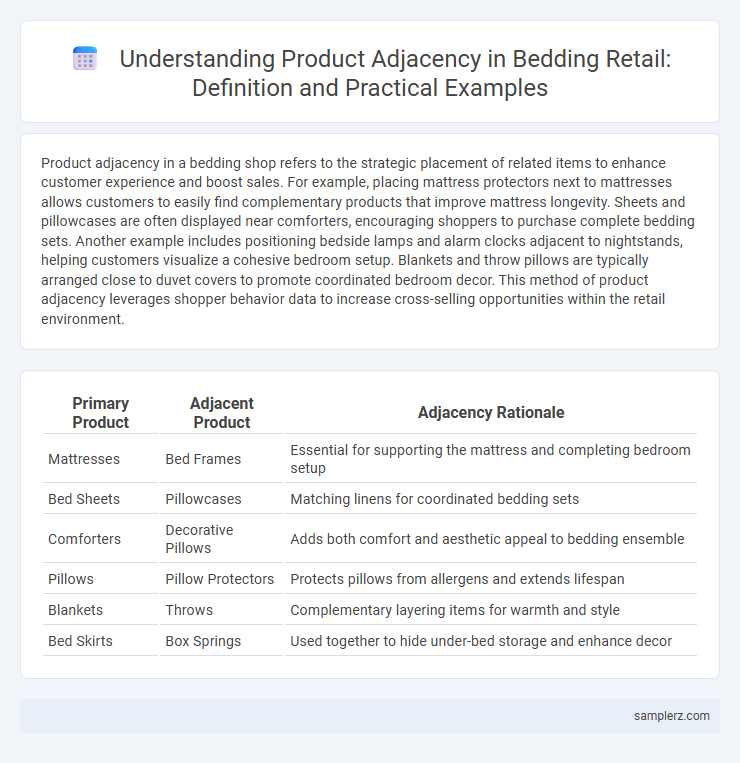 Understanding Product Adjacency in Bedding Retail: Definition and Practical Examples