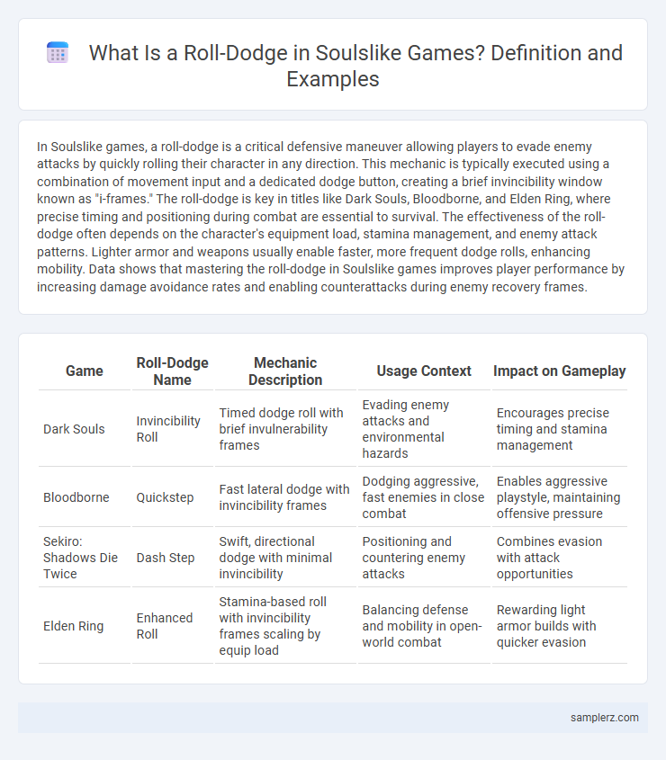 What Is a Roll-Dodge in Soulslike Games? Definition and Examples