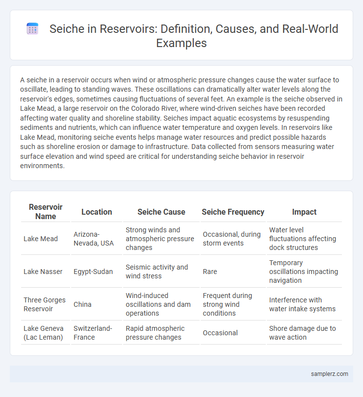 Seiche in Reservoirs: Definition, Causes, and Real-World Examples