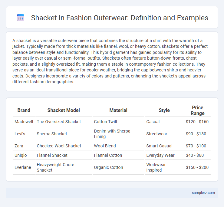 Shacket in Fashion Outerwear: Definition and Examples